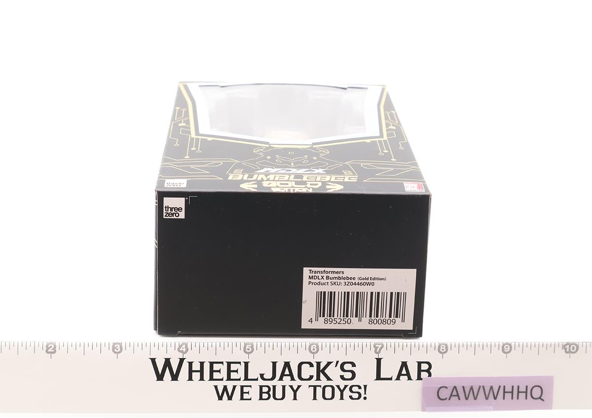 MDLX Bumblebee Gold Edition Transformers 2022 Hasbro ThreeZero Figure NEW MIB