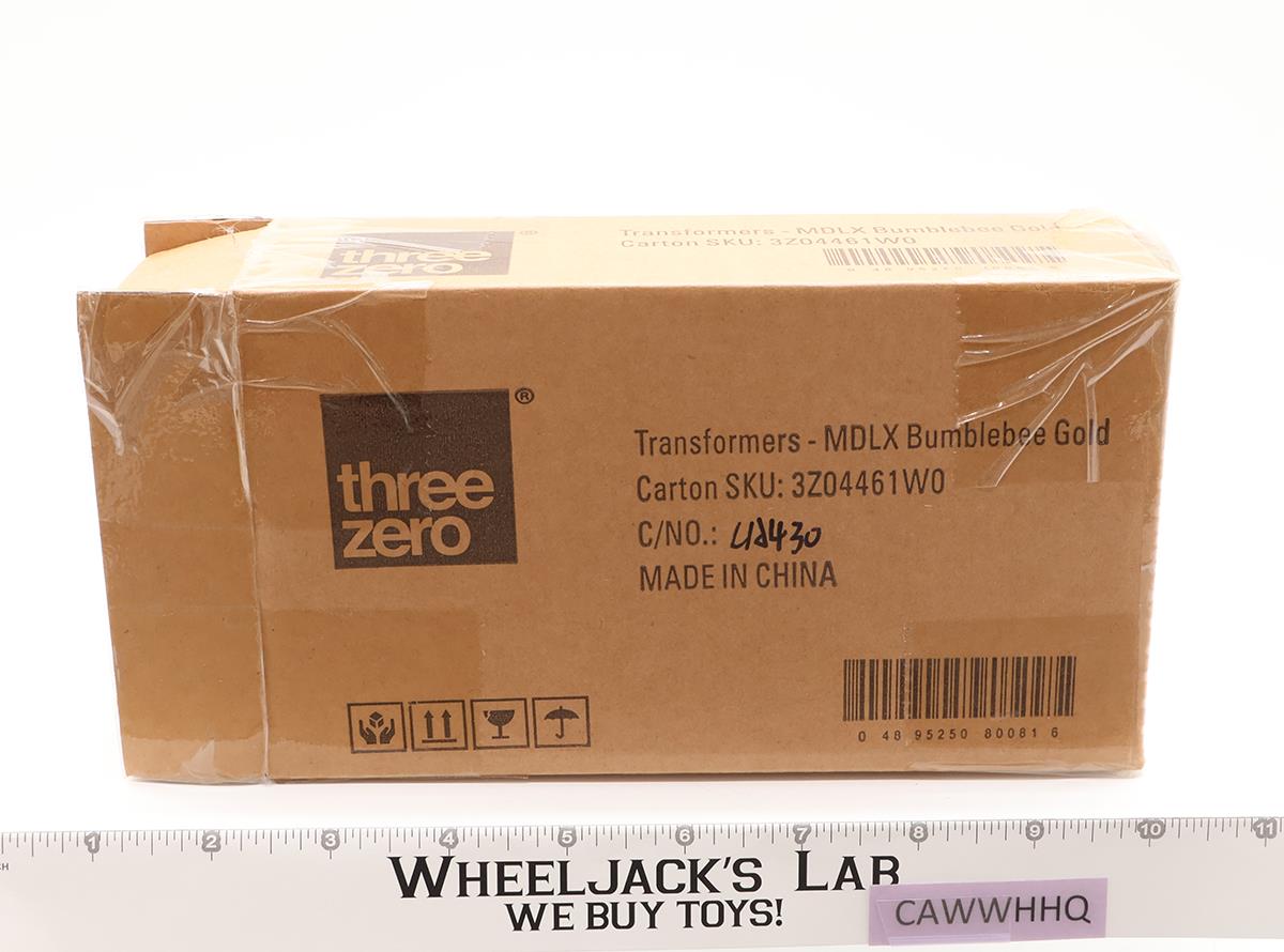 MDLX Bumblebee Gold Edition Transformers 2022 Hasbro ThreeZero Figure NEW MIB