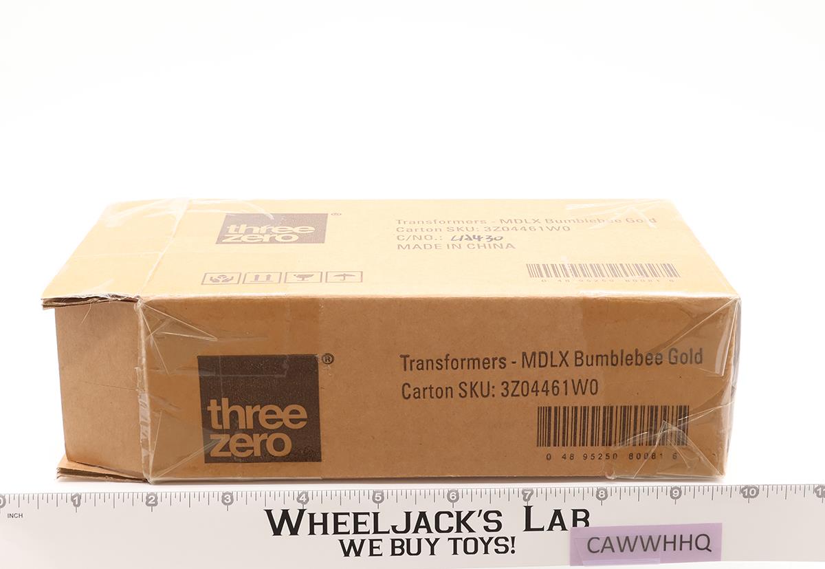 MDLX Bumblebee Gold Edition Transformers 2022 Hasbro ThreeZero Figure NEW MIB