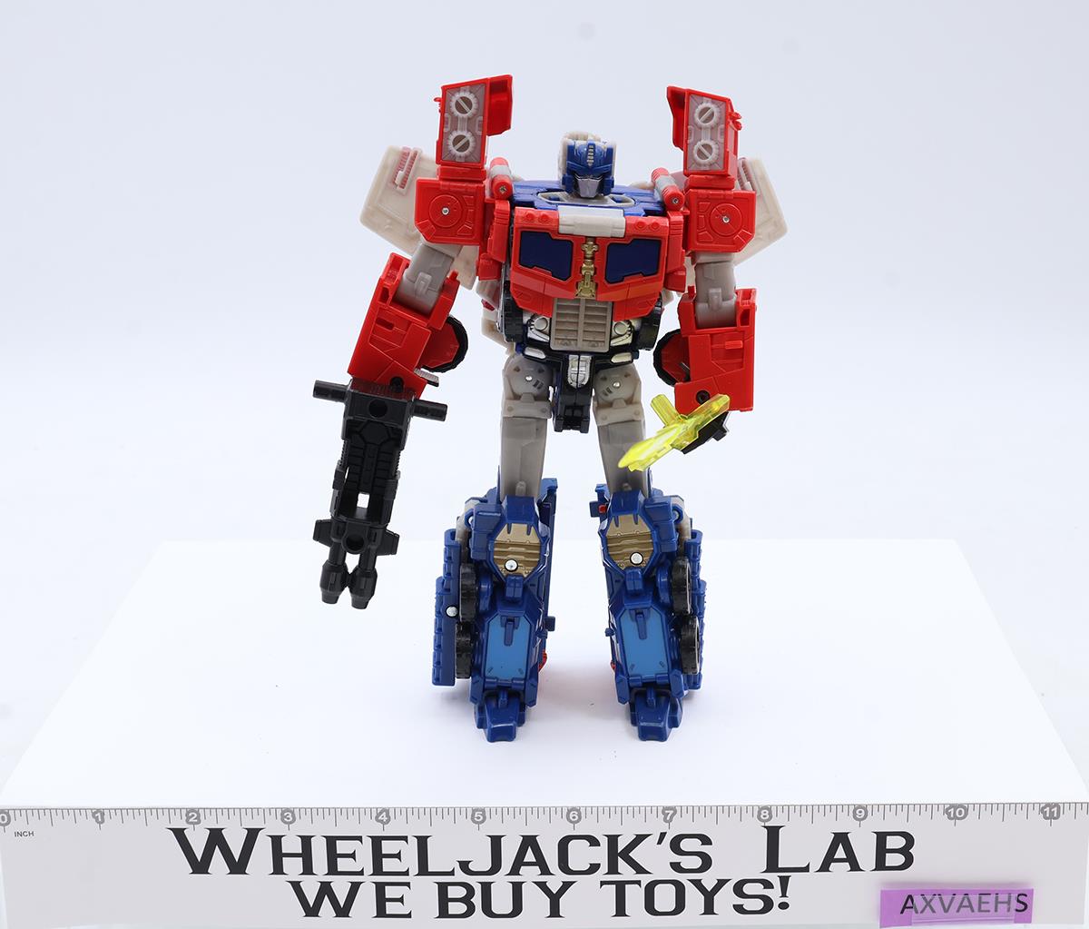 Voyager Class Optimus Prime 100% Complete Transformers Titans Return 2016 Hasbro