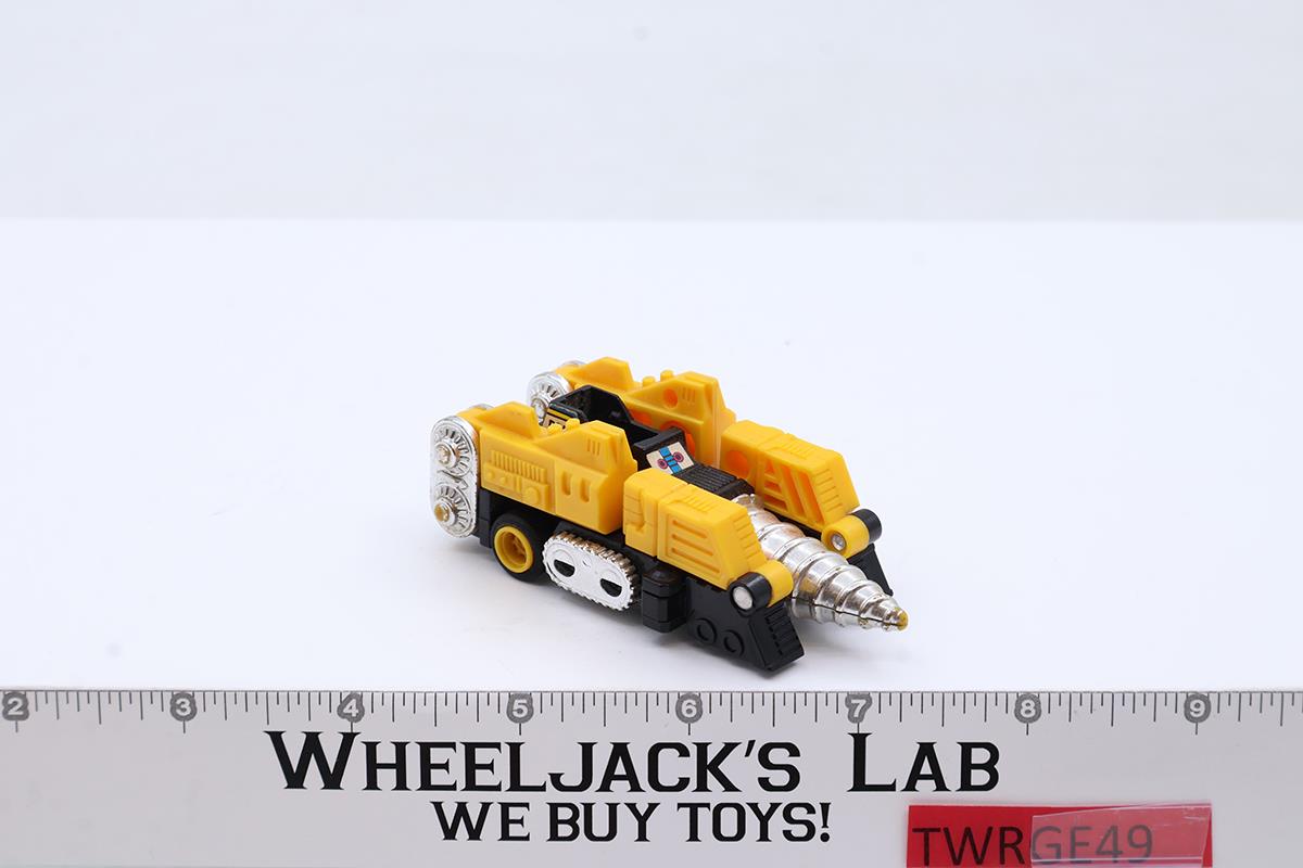 Powerdasher DRILL Dasher 100% Complete Vintage 1985 G1 Transformers Figure