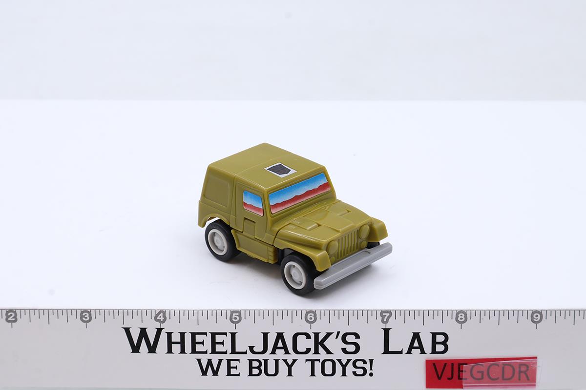 Rollbar 100% Complete WORKS 1987 Vintage G1 Transformers Jeep CJ-7 Action Figure