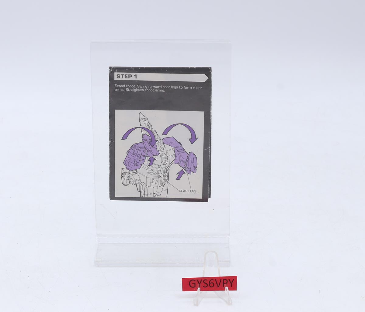 Abominus 100% Complete Vintage 1987 G1 Transformers Hasbro Action Figure