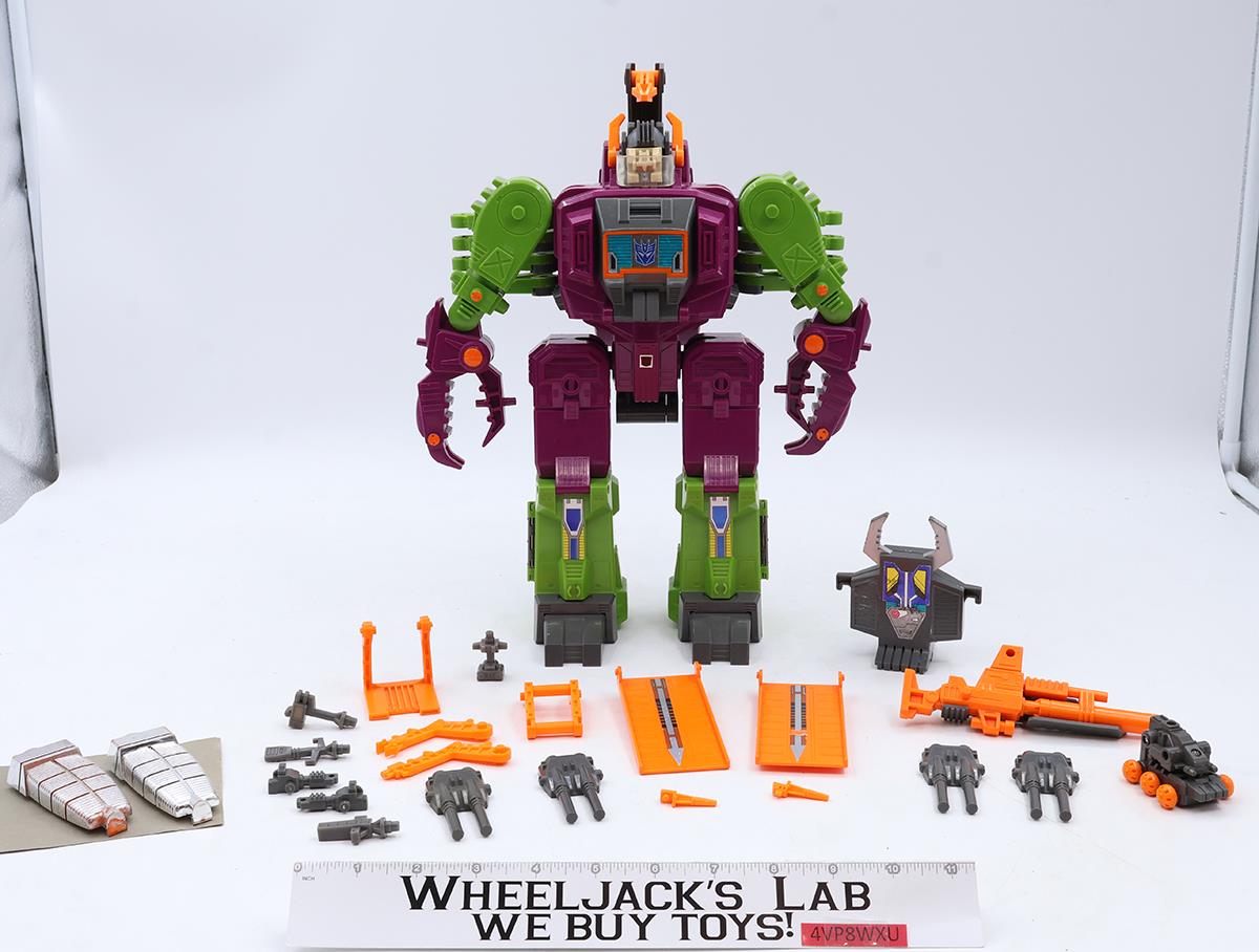 Scorponok 100% Complete Vintage 1987 G1 Transformers Hasbro Action Figure