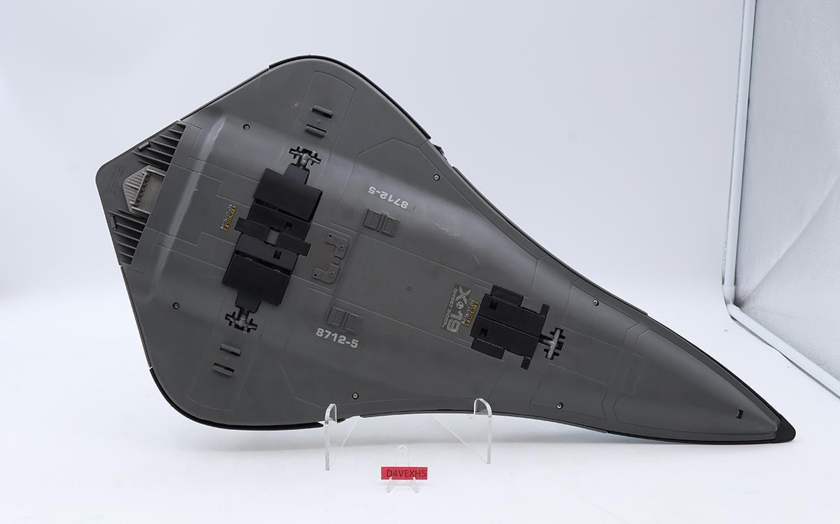 Phantom X-19 W/Ghostrider 100% Complete 1988 GI Joe Hasbro Vintage Vehicle