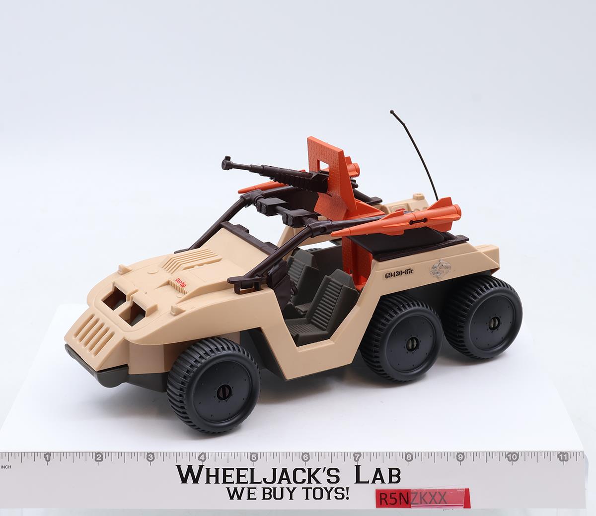 Desert Fox 100% Complete 1988 GI Joe Vintage Action Figure Vehicle Hasbro