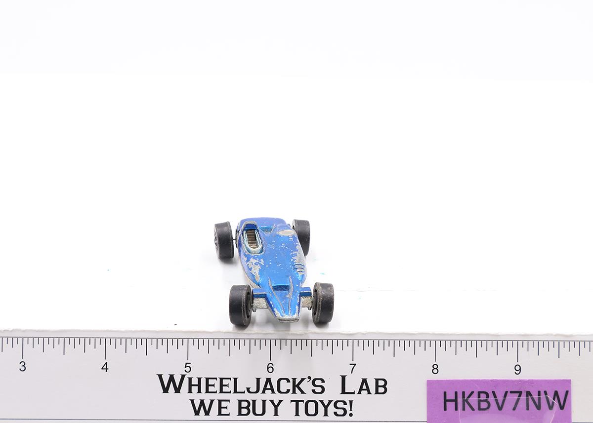 Shelby Turbine Blue 1969 Redline Hot Wheels Mattel Vintage RL