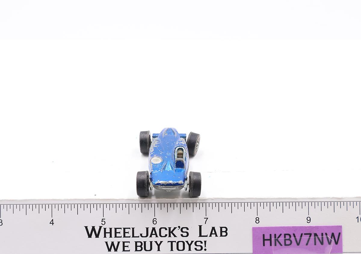 Shelby Turbine Blue 1969 Redline Hot Wheels Mattel Vintage RL