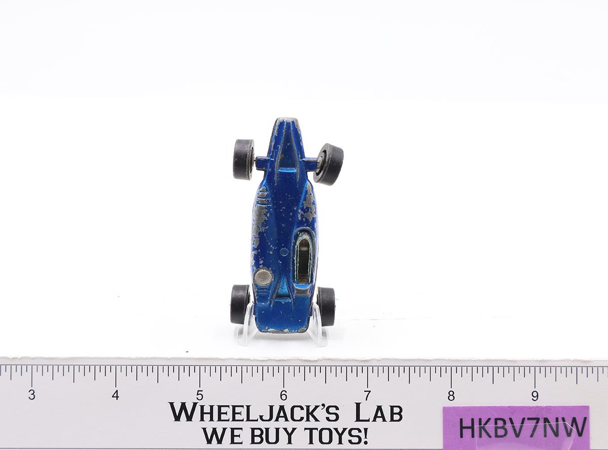 Shelby Turbine Blue 1969 Redline Hot Wheels Mattel Vintage RL