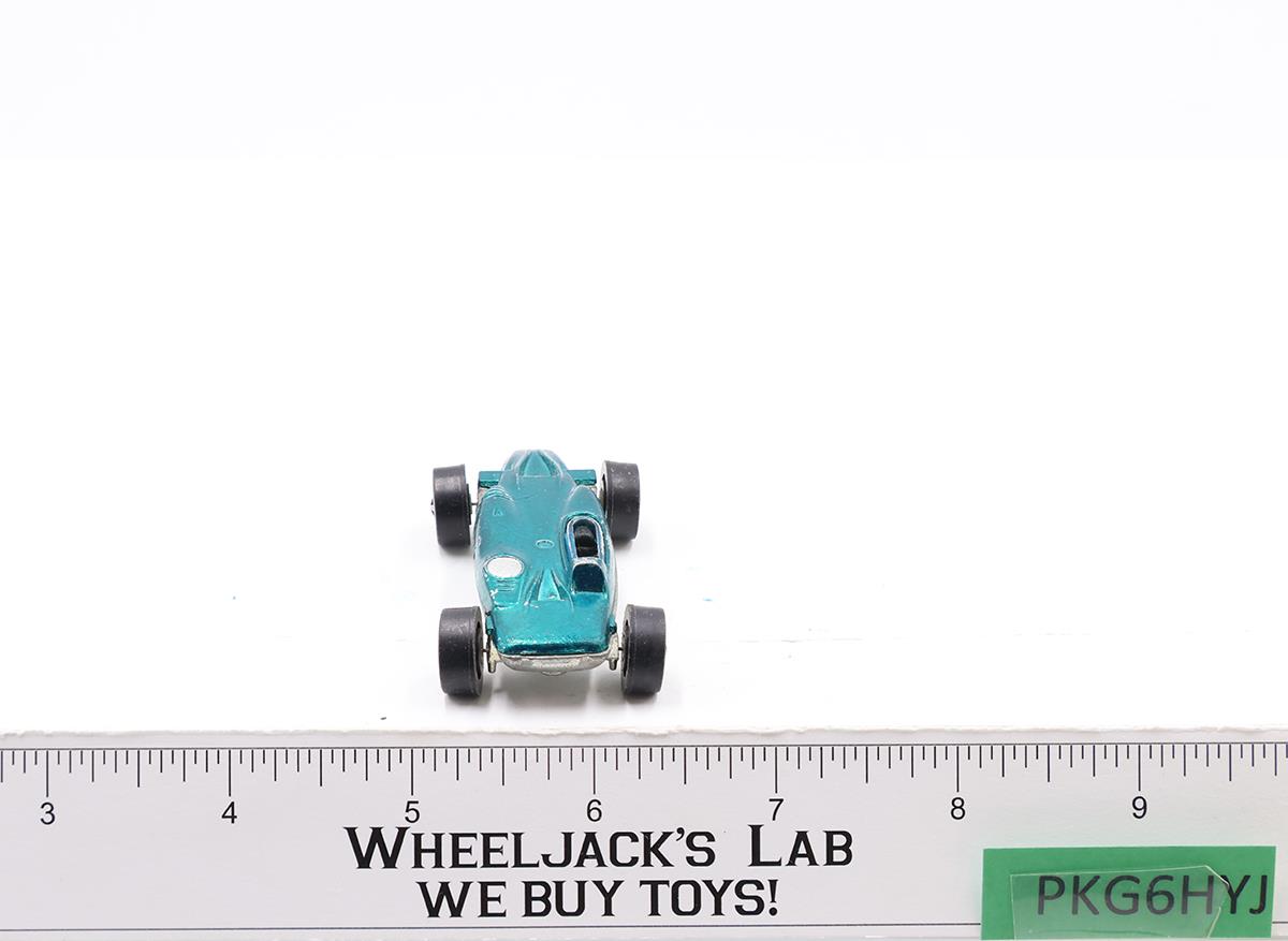 Shelby Turbine Aqua 1969 Redline Hot Wheels Mattel Vintage RL Hong Kong