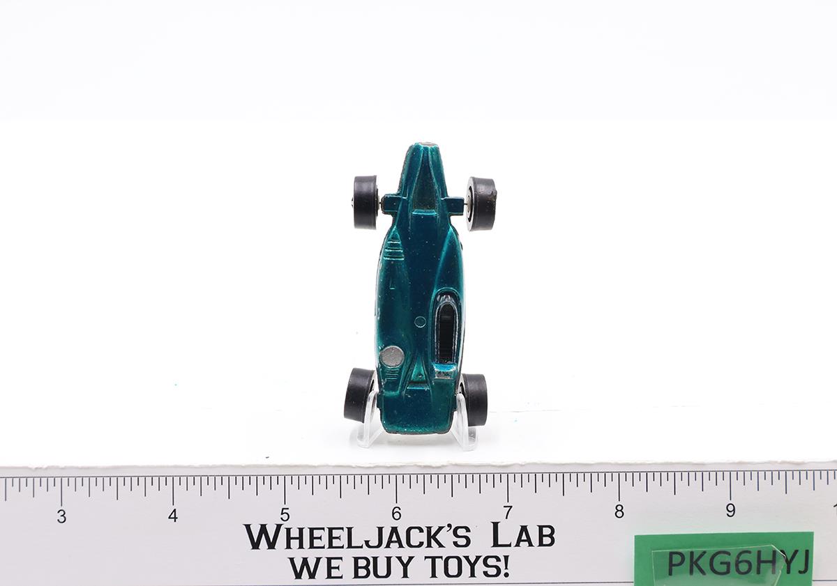 Shelby Turbine Aqua 1969 Redline Hot Wheels Mattel Vintage RL Hong Kong