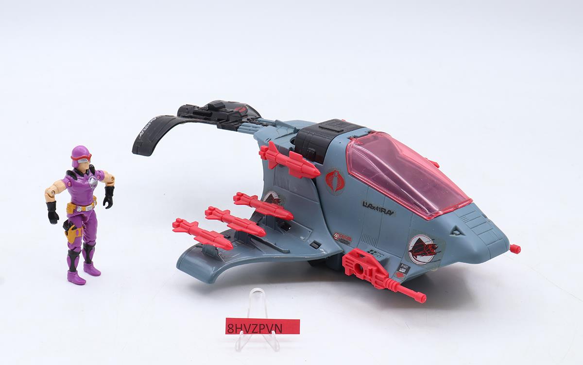 Cobra Sea Ray W/ Sea Slug GI Joe 1987 Hasbro Action Figure Vehicle