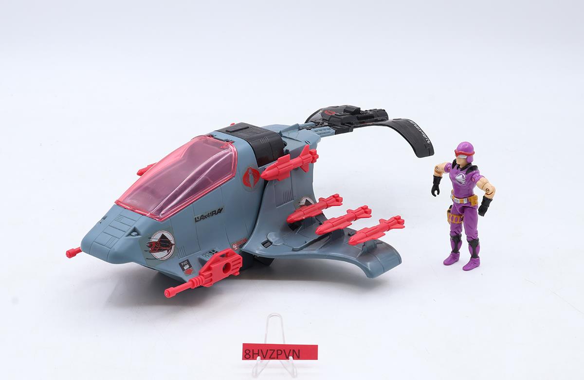 Cobra Sea Ray W/ Sea Slug GI Joe 1987 Hasbro Action Figure Vehicle