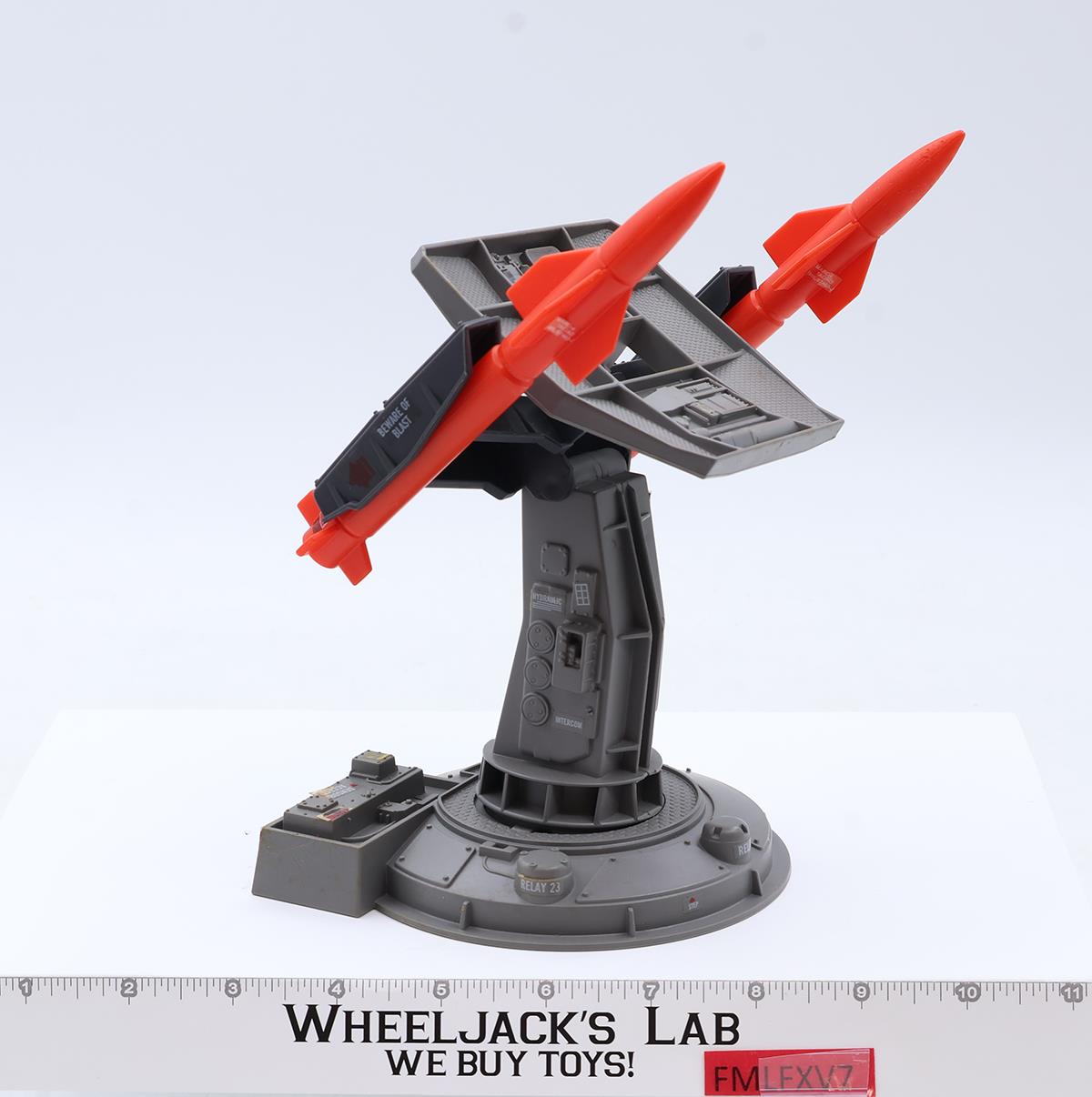 Air Defense 100% Complete GI Joe 1985 Hasbro Vintage Action Figure Vehicle