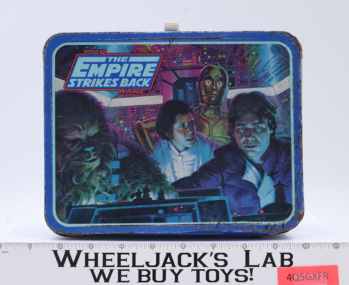 Star Wars The Empire Strikes Back Metal Lunchbox 1980 Vtg King-Seeley No Thermos