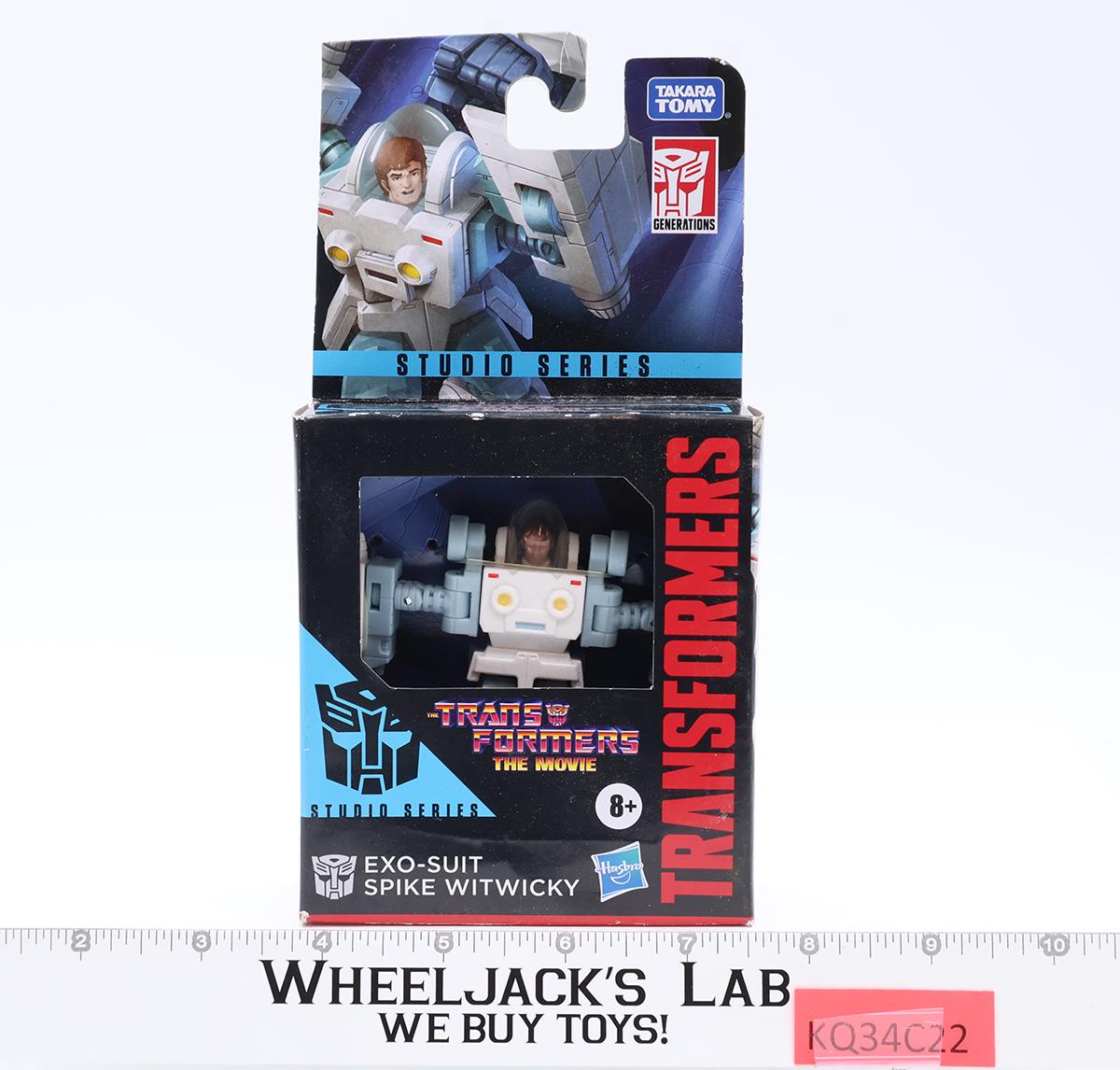 Exo-Suit Spike Witwicky Transformers Studio Series 2022 Hasbro Figure NEW SEALED