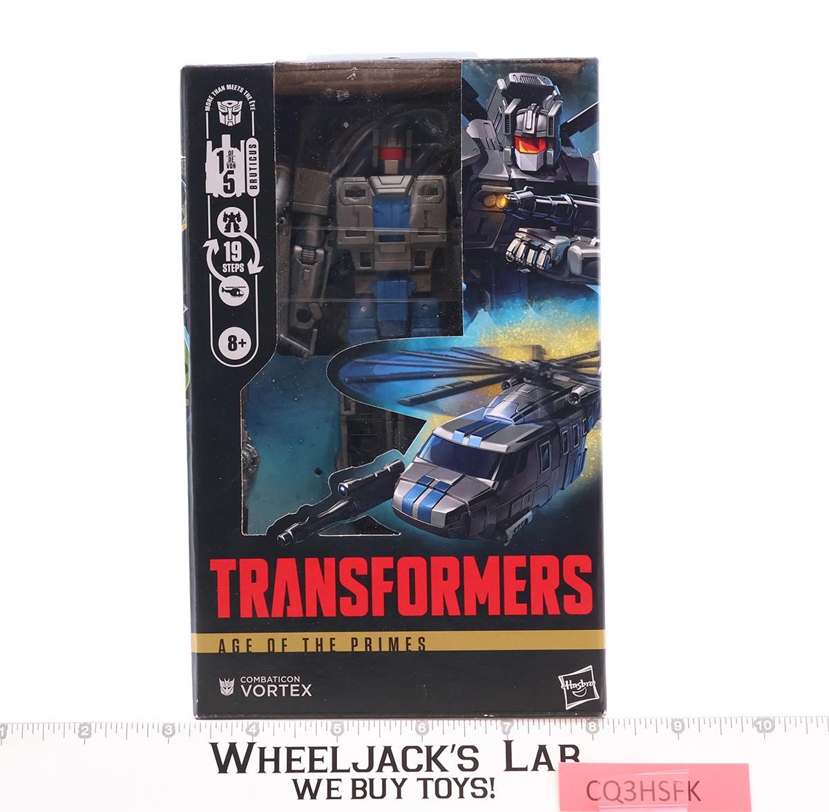 Vortex Transformers Age of the Primes 2025 Hasbro Action Figure NEW ...