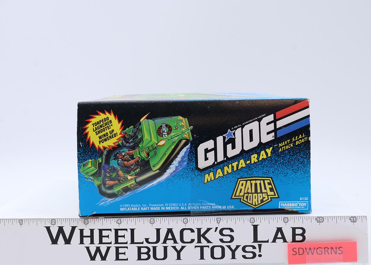 Manta-Ray GI Joe Battle Corps 1993 Hasbro Action Figure Vehicle NEW MISB SEALED
