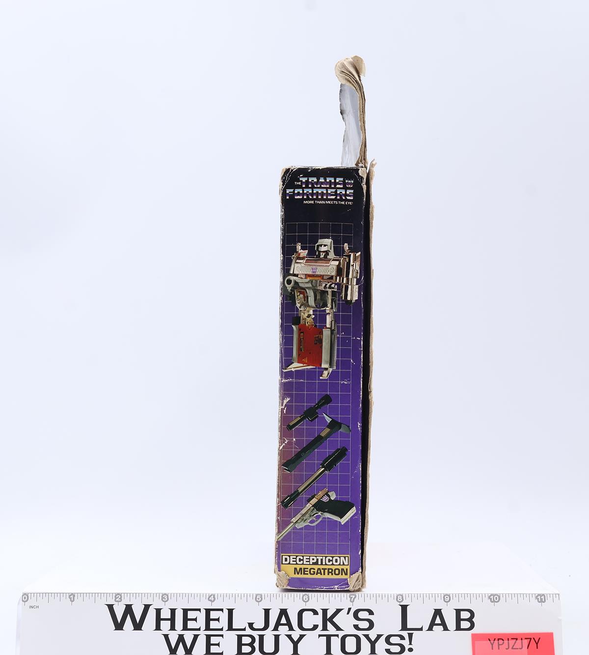 Megatron 100% Complete W/BOX & INSERT G1 Transformers Hasbro 1984 Figure