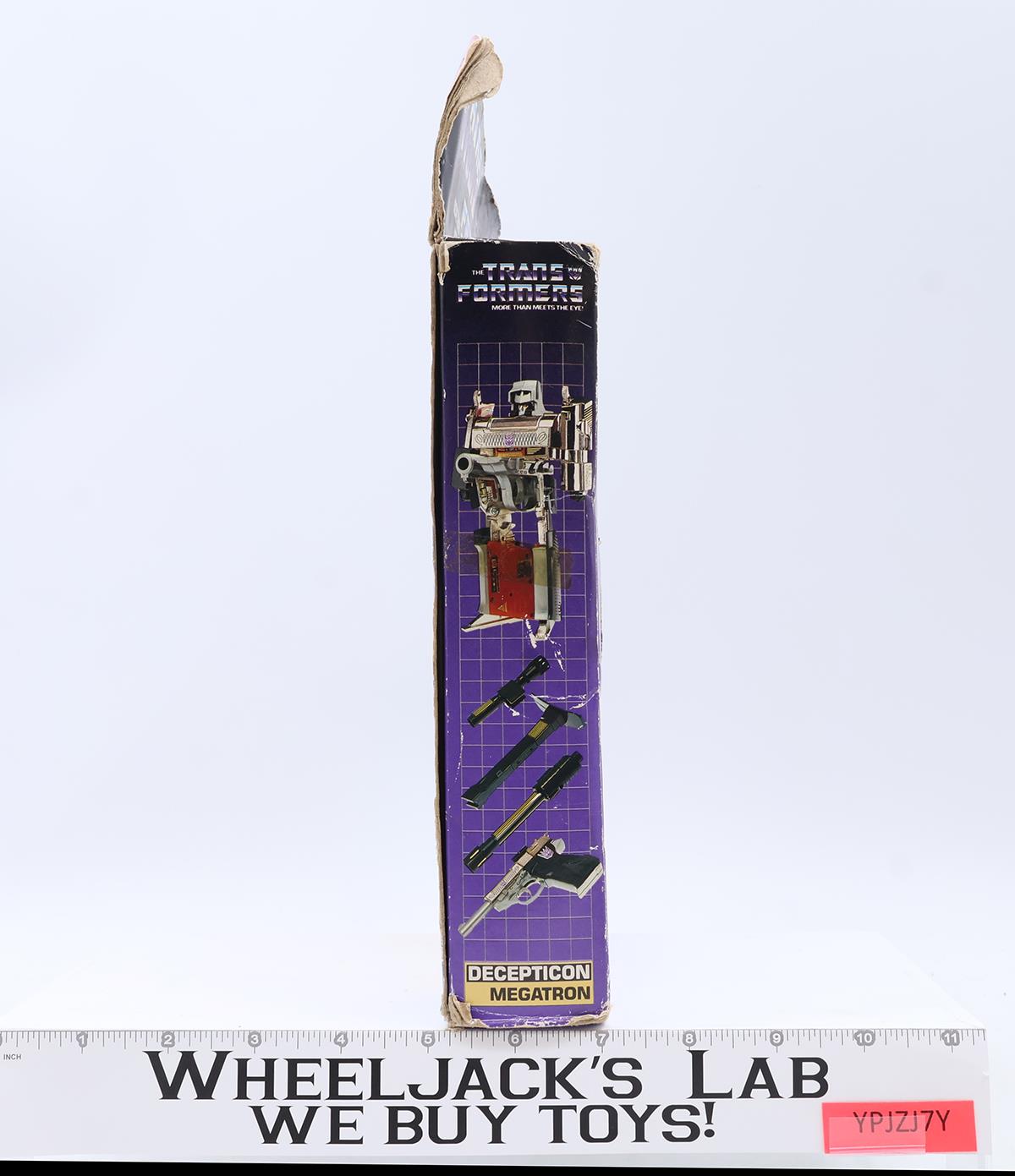 Megatron 100% Complete W/BOX & INSERT G1 Transformers Hasbro 1984 Figure