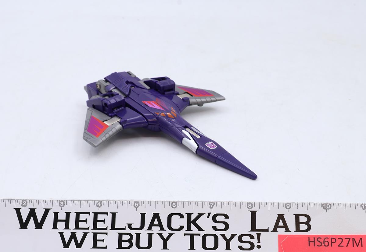 Cyclonus W/BOX 100% Complete 1986 Vintage G1 Transformers Figure PURPLE EARS