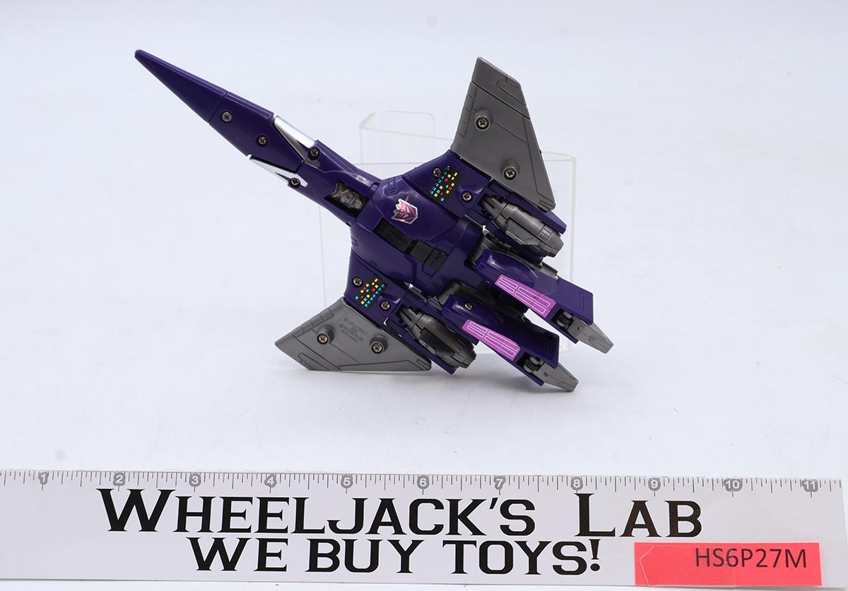 Cyclonus W/BOX 100% Complete 1986 Vintage G1 Transformers Figure PURPLE EARS