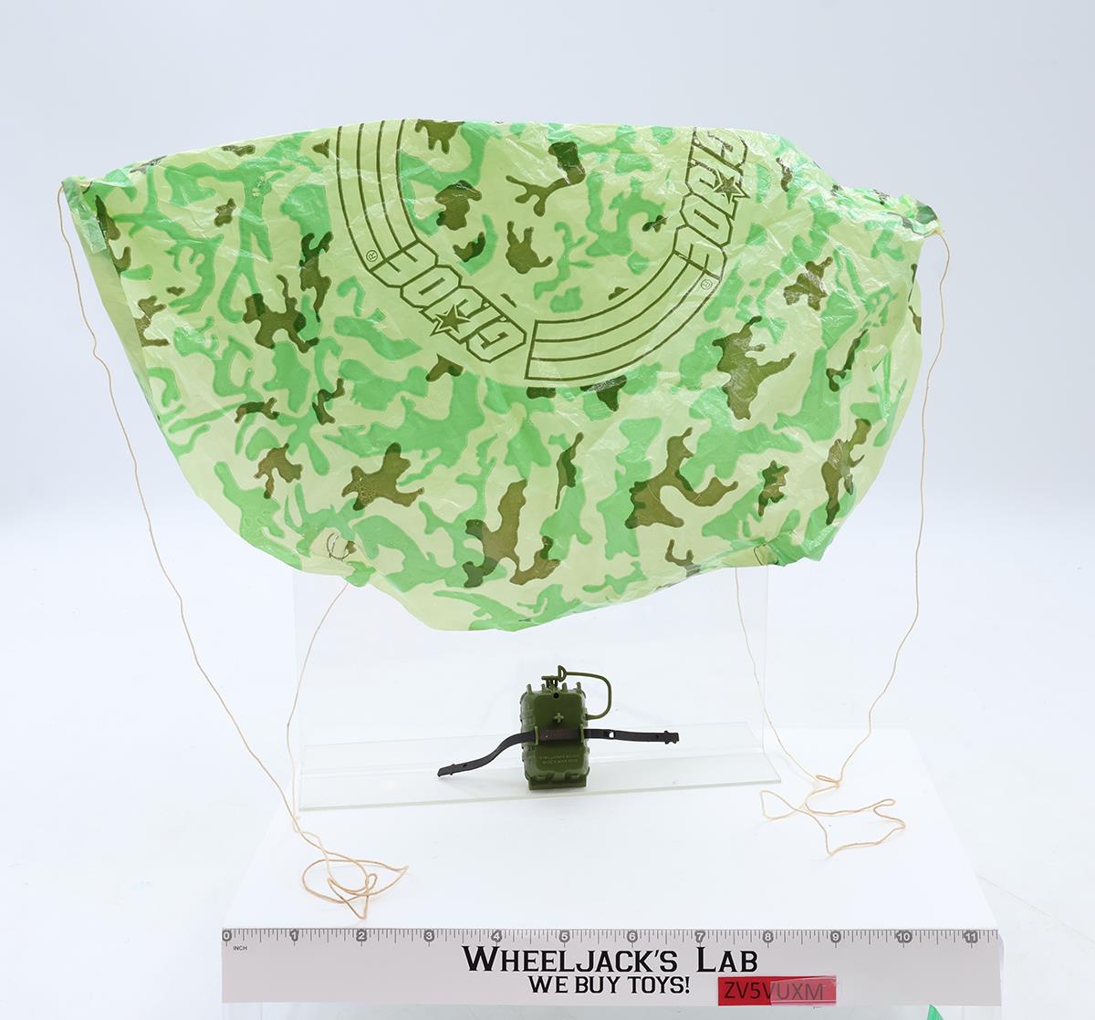 Parachute Pack Mail-Away 100% Complete 1985 GI Joe Action Figure Vintage