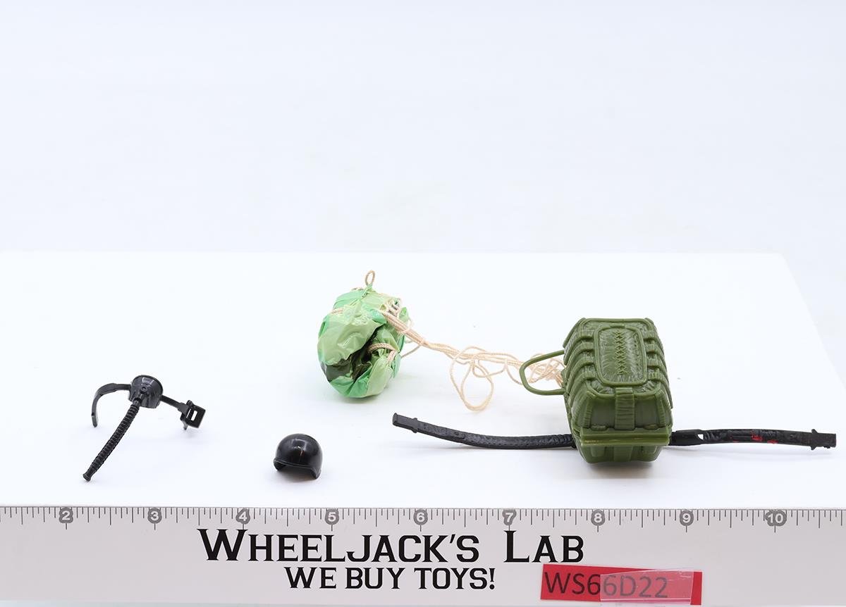 Parachute Pack Mail-Away 100% Complete 1985 GI Joe Action Figure Vintage