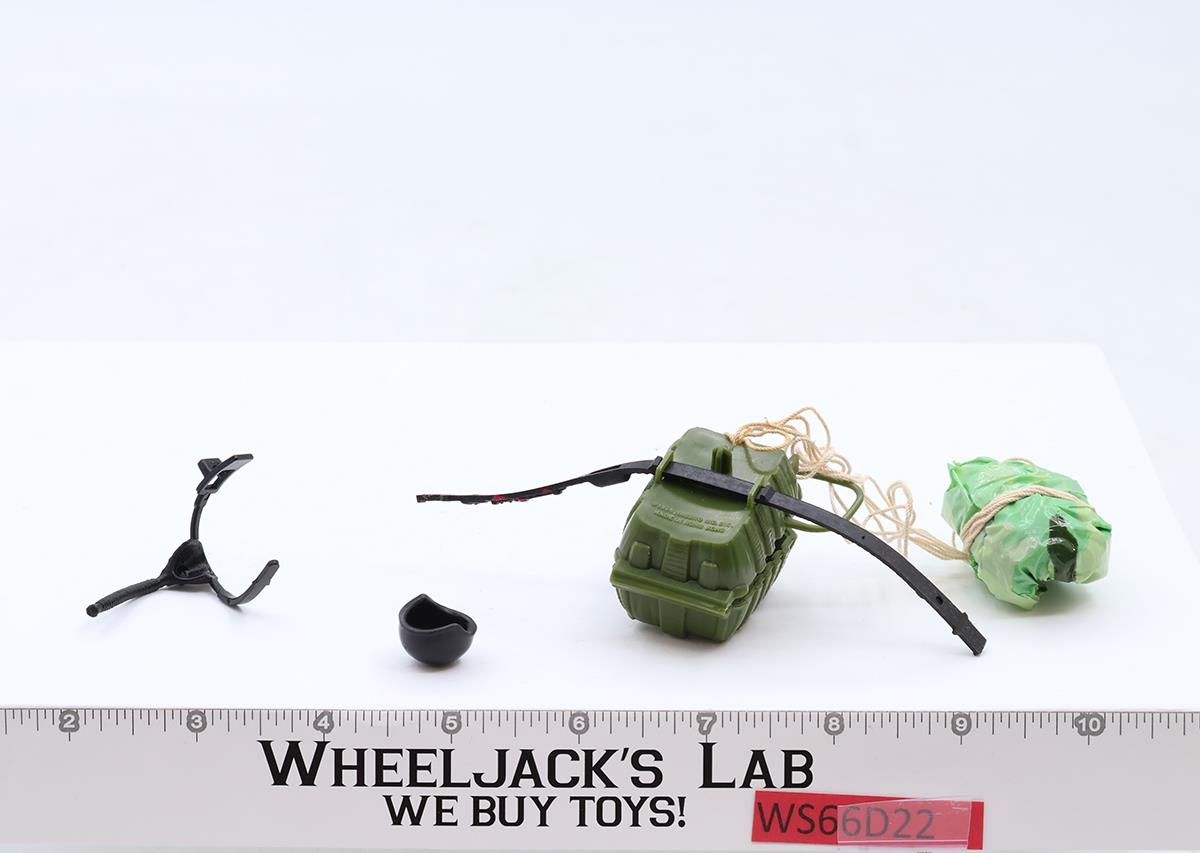 Parachute Pack Mail-Away 100% Complete 1985 GI Joe Action Figure Vintage