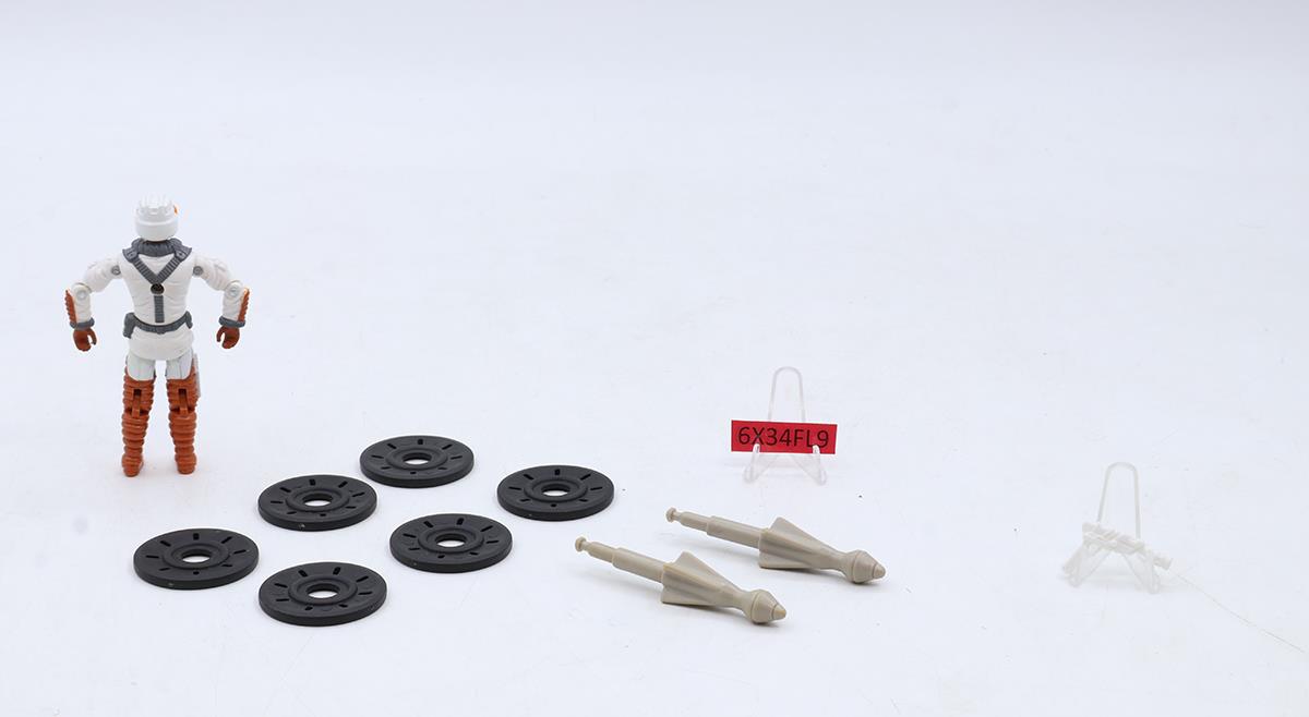 Avalanche 100% Complete W/ Cold Front + MIC GI Joe 1990 Hasbro Action Figure