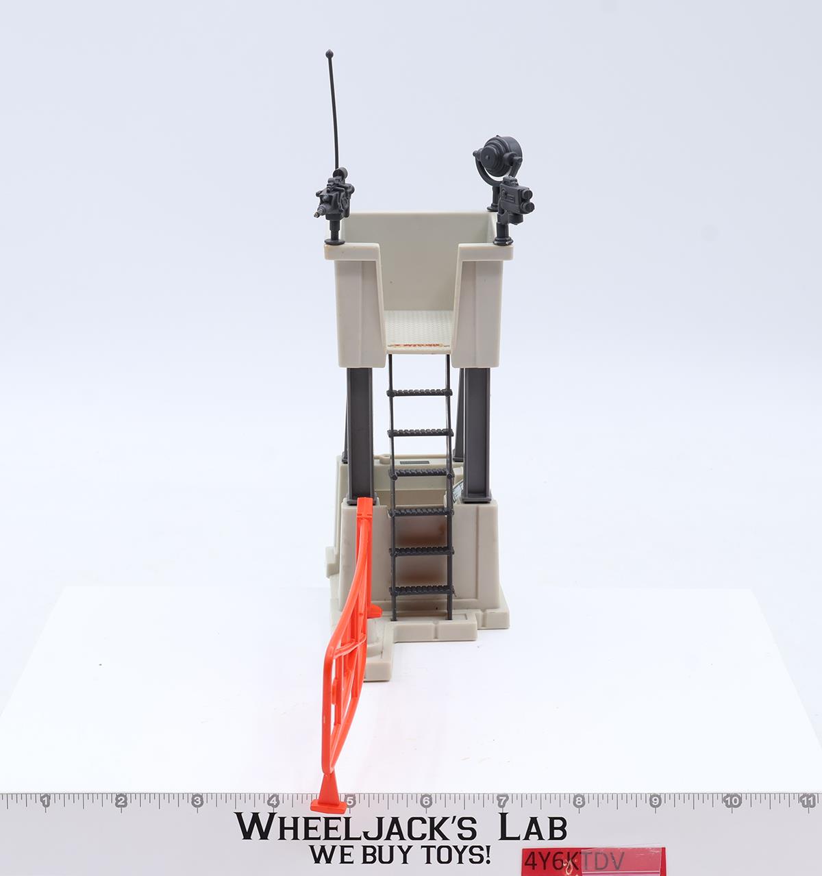 Check Point Alpha Battle Station 100% Complete GI Joe 1985 Hasbro Action Figure