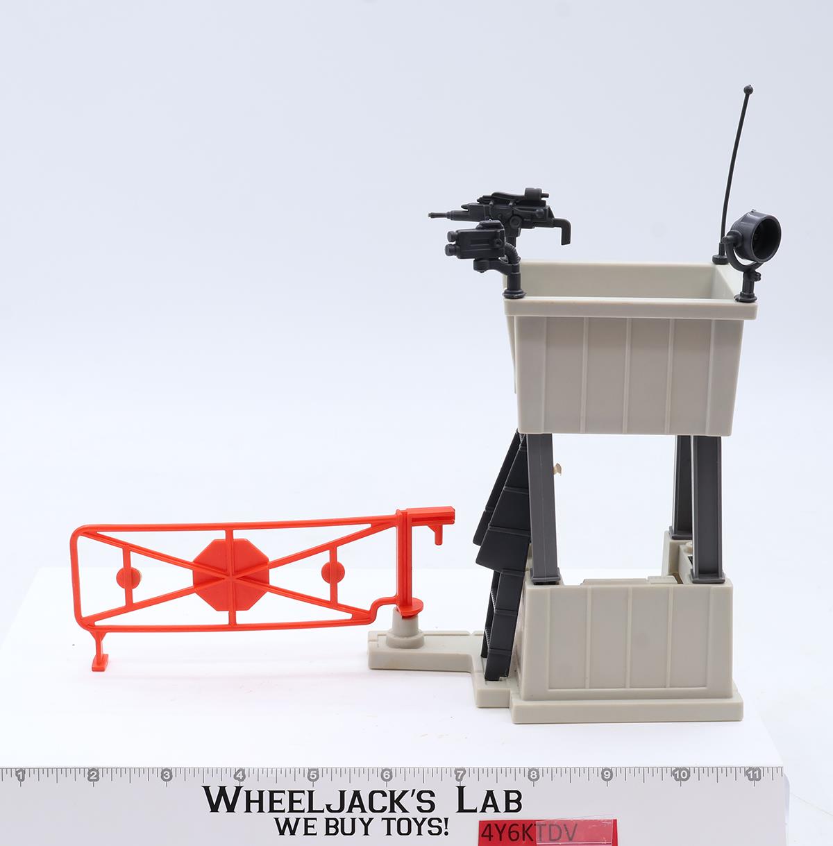 Check Point Alpha Battle Station 100% Complete GI Joe 1985 Hasbro Action Figure