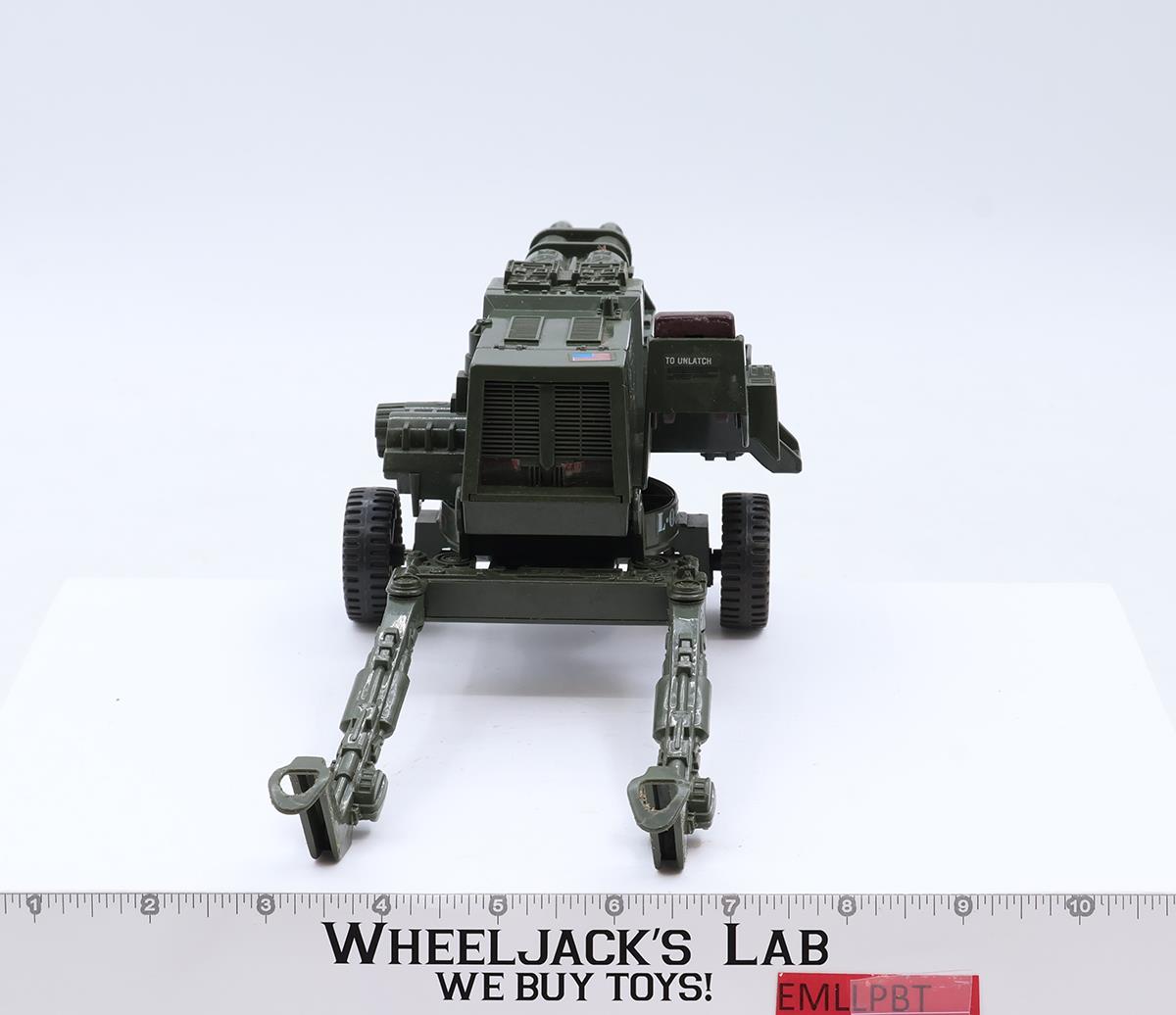 HAL Heavy Artillery Laser Complete G.I. Joe 1982 Hasbro Vehicle Action Figure