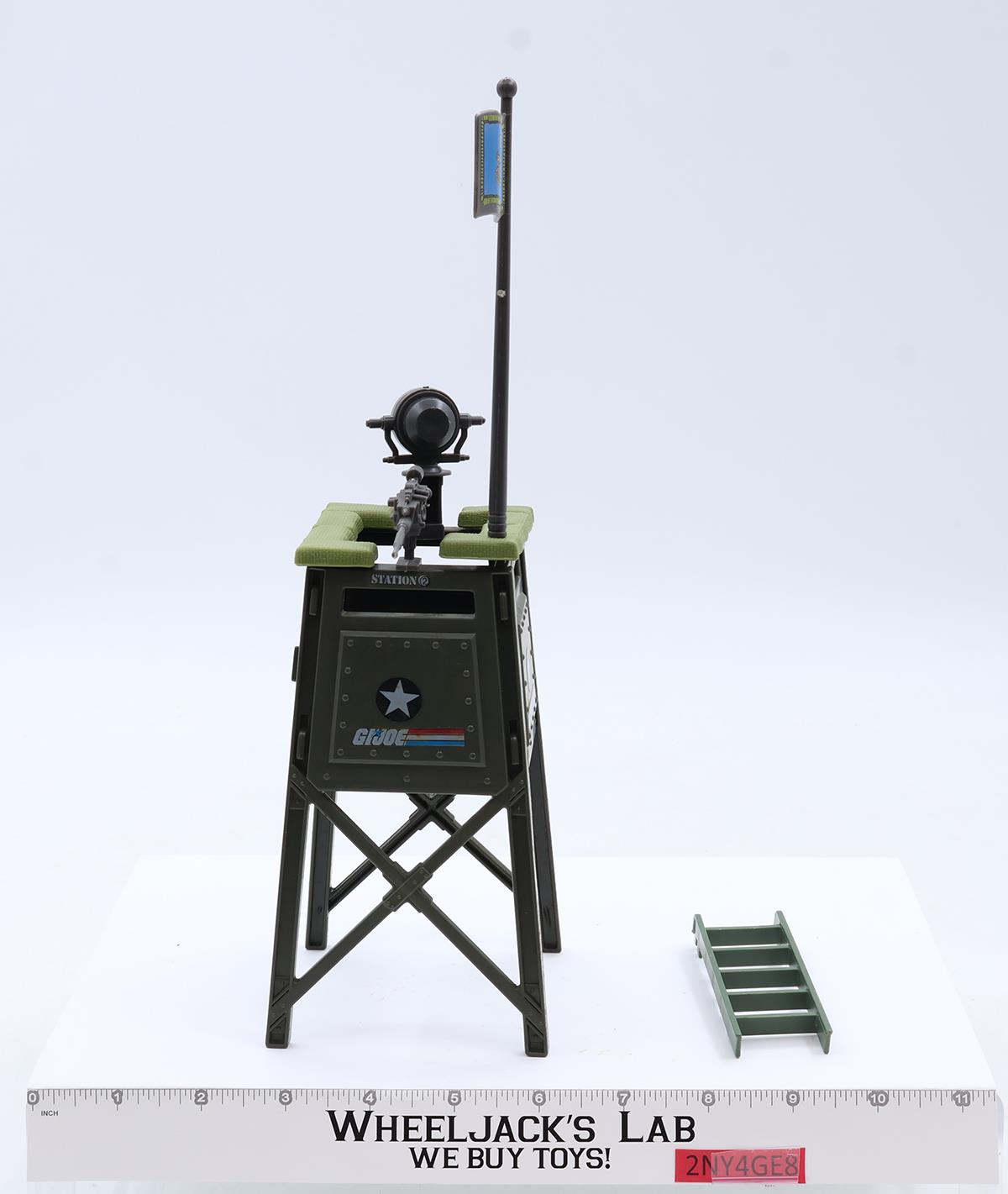 Watch Tower 100% Complete 1984 G.I. Joe Hasbro Action Figure Vintage