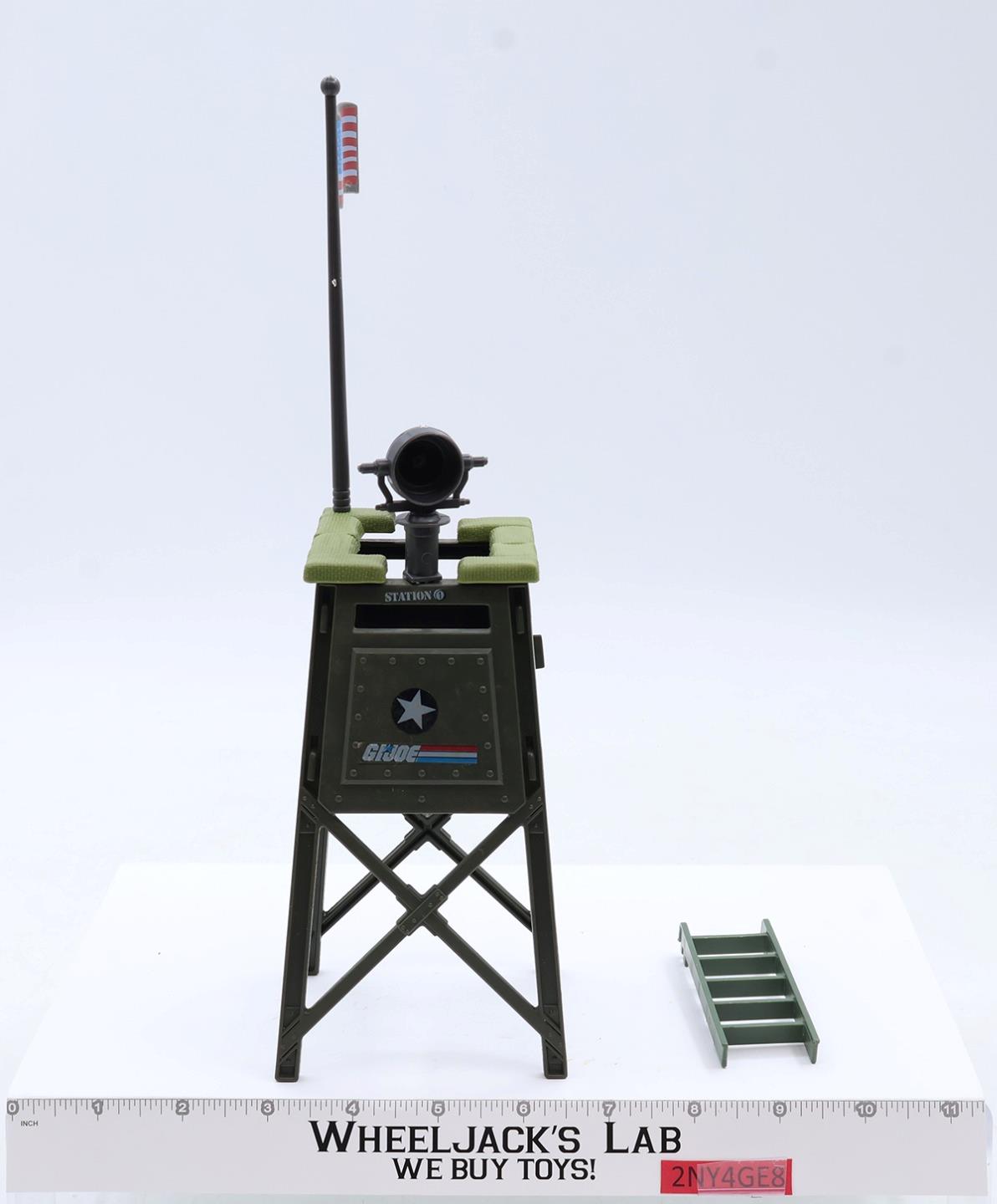 Watch Tower 100% Complete 1984 G.I. Joe Hasbro Action Figure Vintage