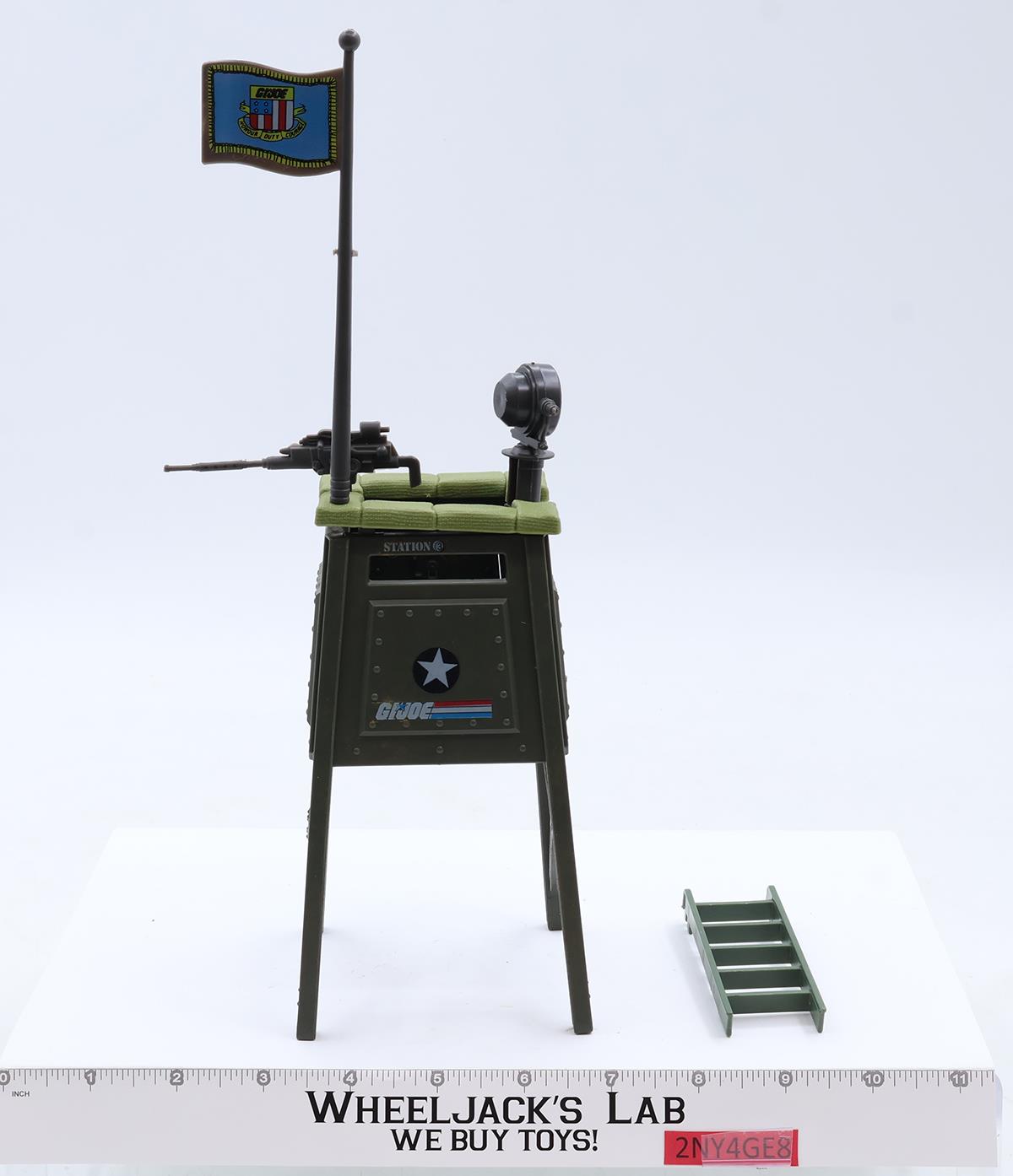 Watch Tower 100% Complete 1984 G.I. Joe Hasbro Action Figure Vintage