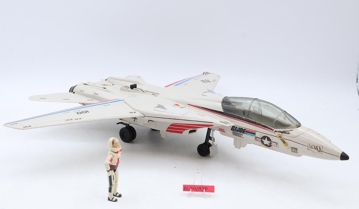 Skystriker XP-14F Combat Jet W/ Ace G.I. Joe 1983 Hasbro Action Figure Vehicle