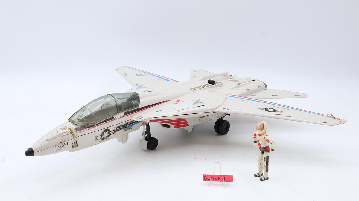 Skystriker XP-14F Combat Jet W/ Ace G.I. Joe 1983 Hasbro Action Figure Vehicle