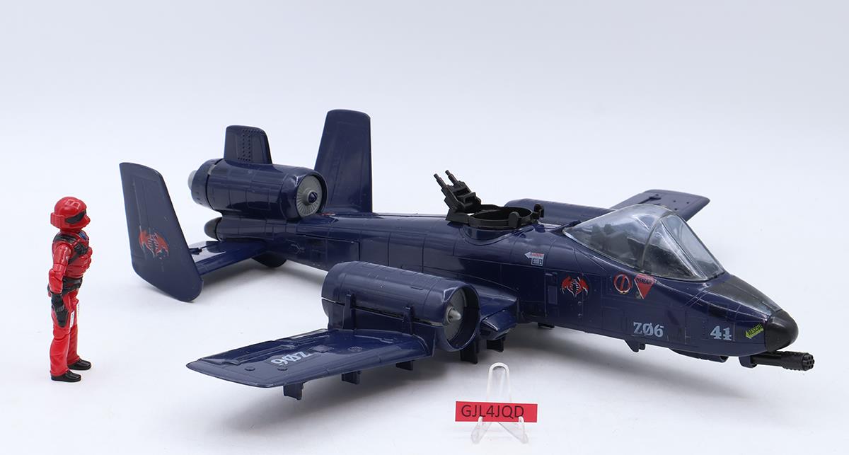 Cobra Rattler W/ Wild Weasel GI Joe 1984 Hasbro Vintage Action Figure Vehicle