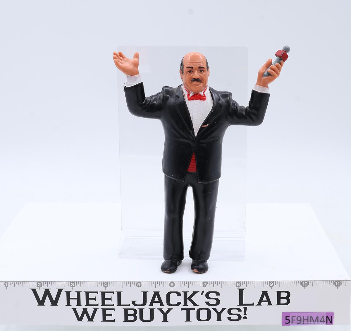Mean Gene Okerlund COMPLETE 1986 WWF LJN Titan Sports 7" Vintage Wrestling