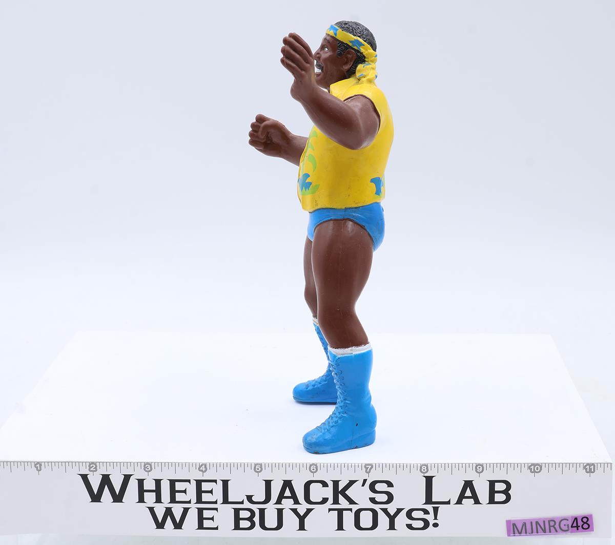 S.D. Jones 1986 WWF LJN Titan Sports 8" Vintage Wrestling Action Figure Hawaiian