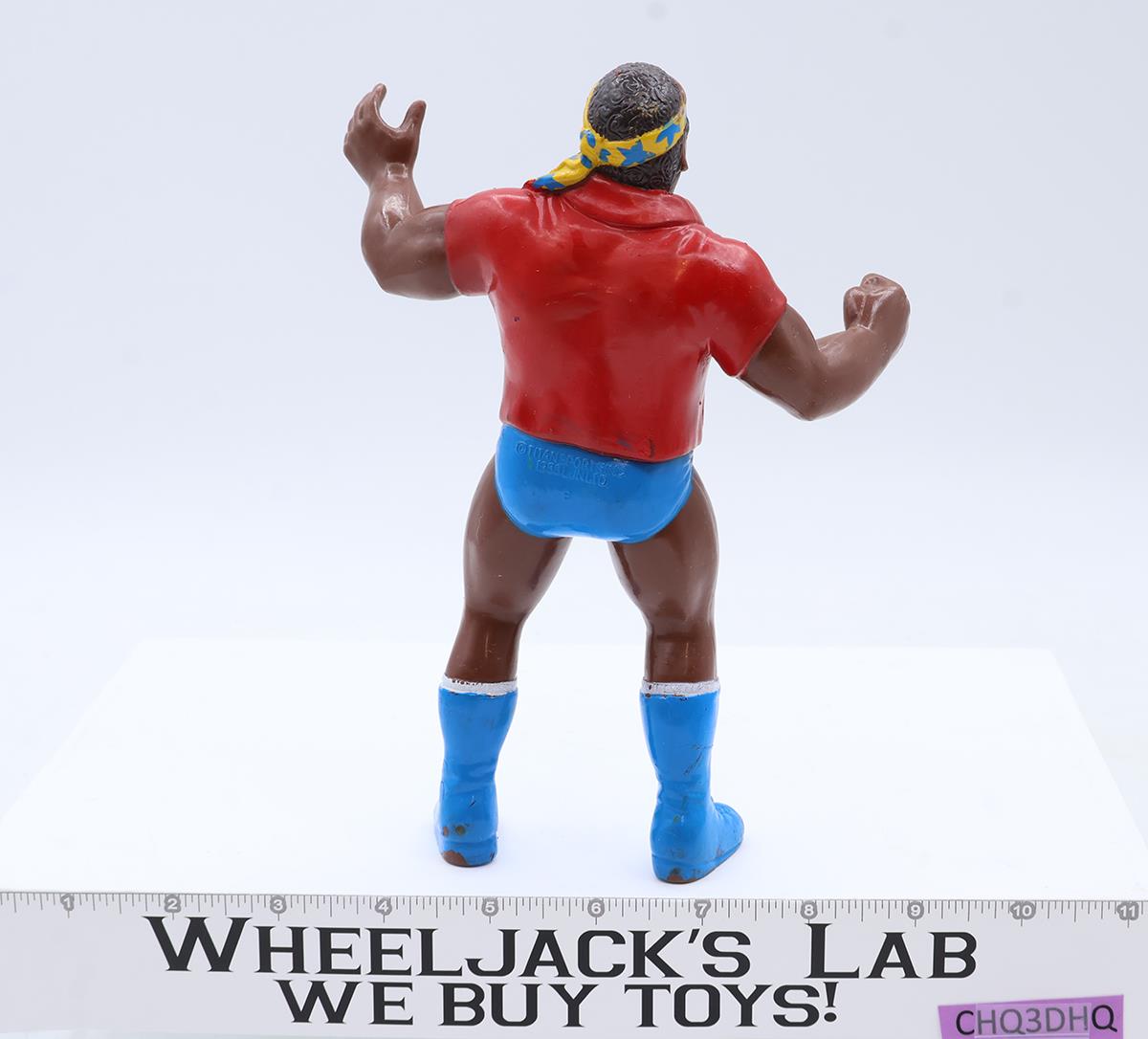 S.D. Jones 1986 WWF LJN Titan Sports 8" Vintage Wrestling Superstars RED SHIRT