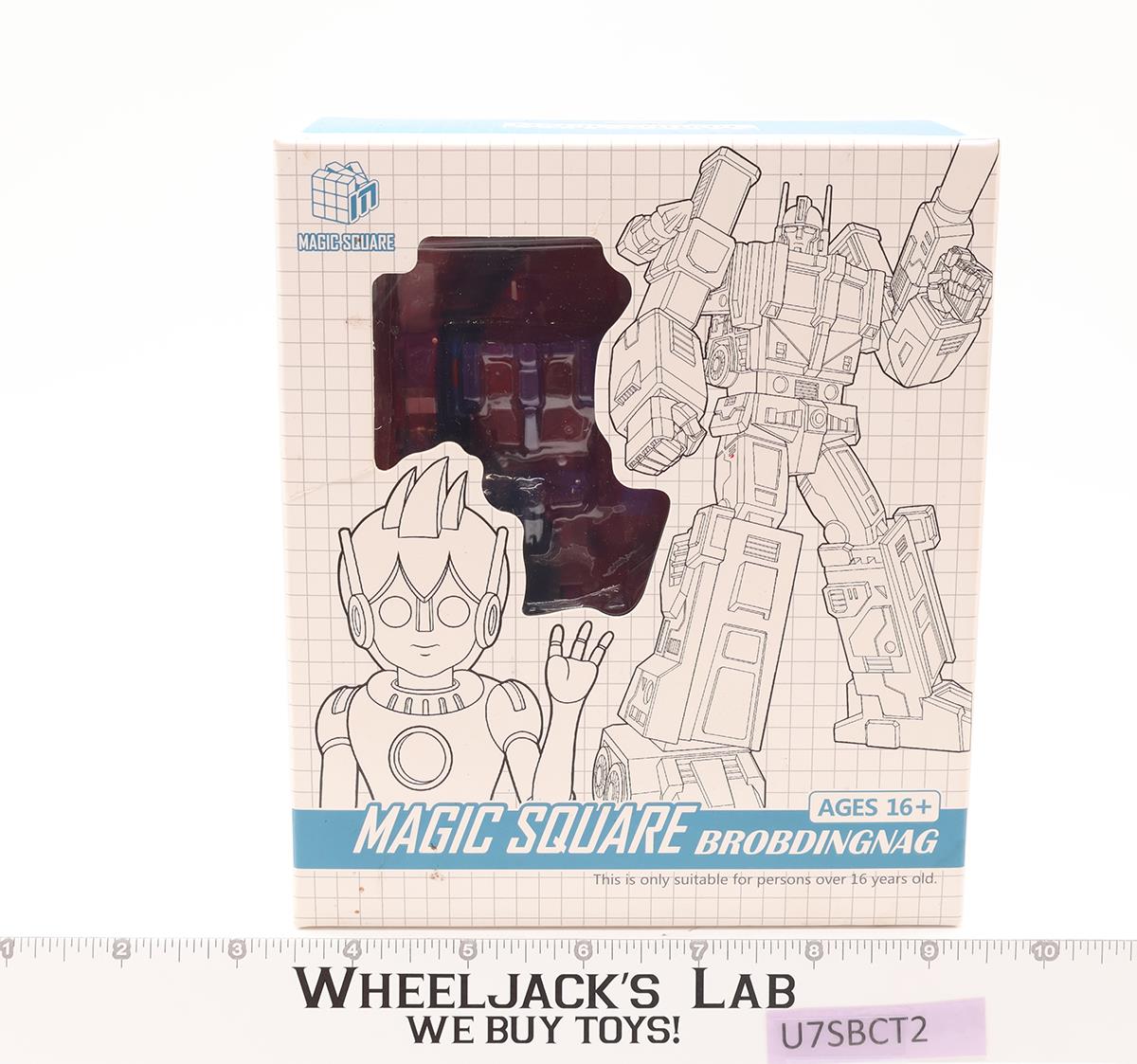MS-B04T Ultra Magnus Clear Complete Third Party Magic Square Action Figure