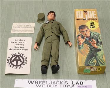 G.I. JOE 大日本帝国 陸軍 軍服 未開封 HASBRO Man of Action #7500 Brown Flocked Hair 12