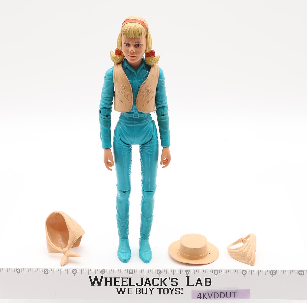 Josie West TURQUOISE 9" Best of the West Johnny West Marx Action Figure Vintage