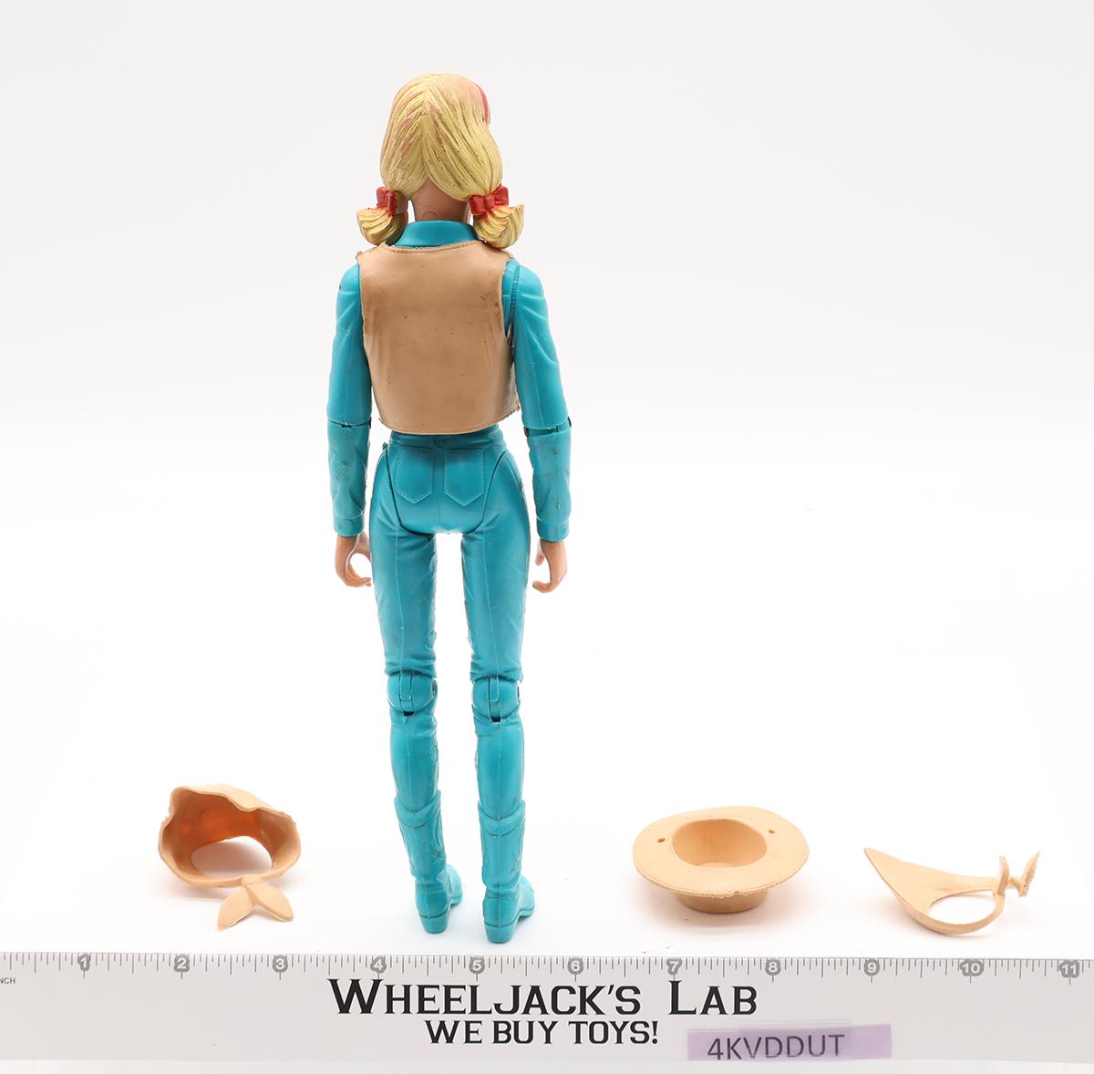 Josie West TURQUOISE 9" Best of the West Johnny West Marx Action Figure Vintage