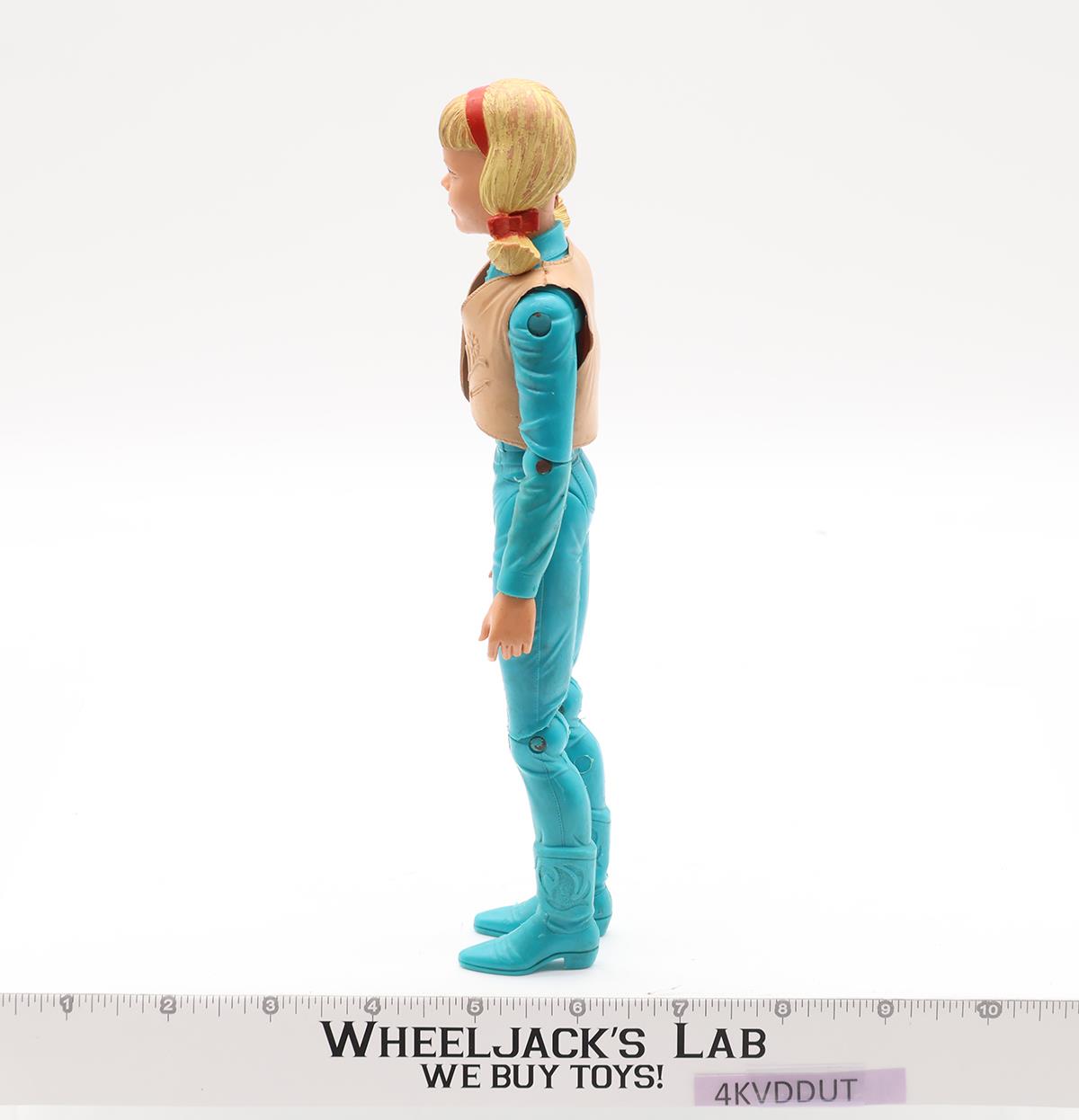 Josie West TURQUOISE 9" Best of the West Johnny West Marx Action Figure Vintage