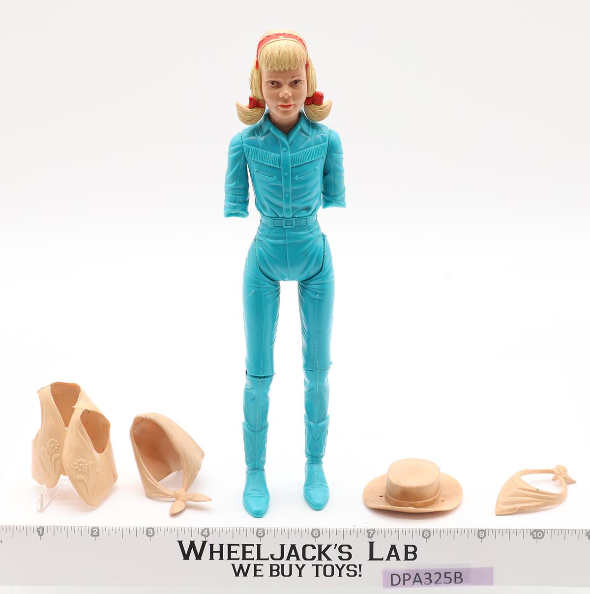 Josie West 9" Best of the West Johnny West Marx Action Figure Vintage