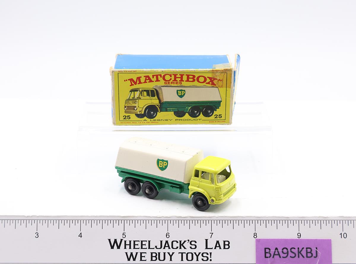B.P. Tanker Lesney Matchbox Series No. 25 1960's Made In England in Original Box