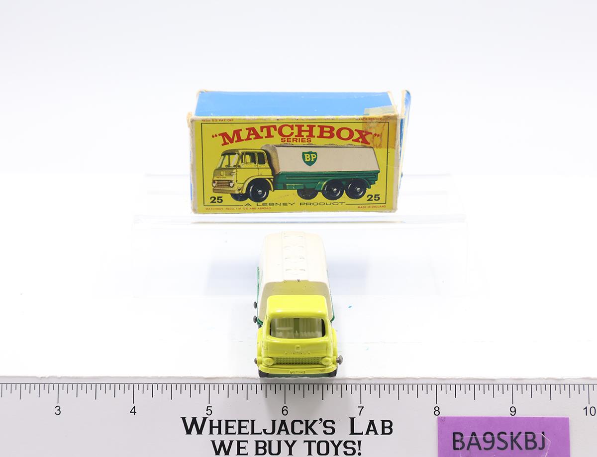 B.P. Tanker Lesney Matchbox Series No. 25 1960's Made In England in Original Box